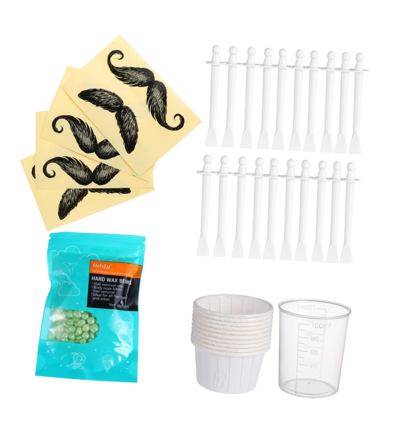 Beavorty Nose Hair Removal Wax Bar Set - Multi-Purpose Nasal Spatula & Applicator for Effective Nose Waxing - Buy Online on GoSupps.com