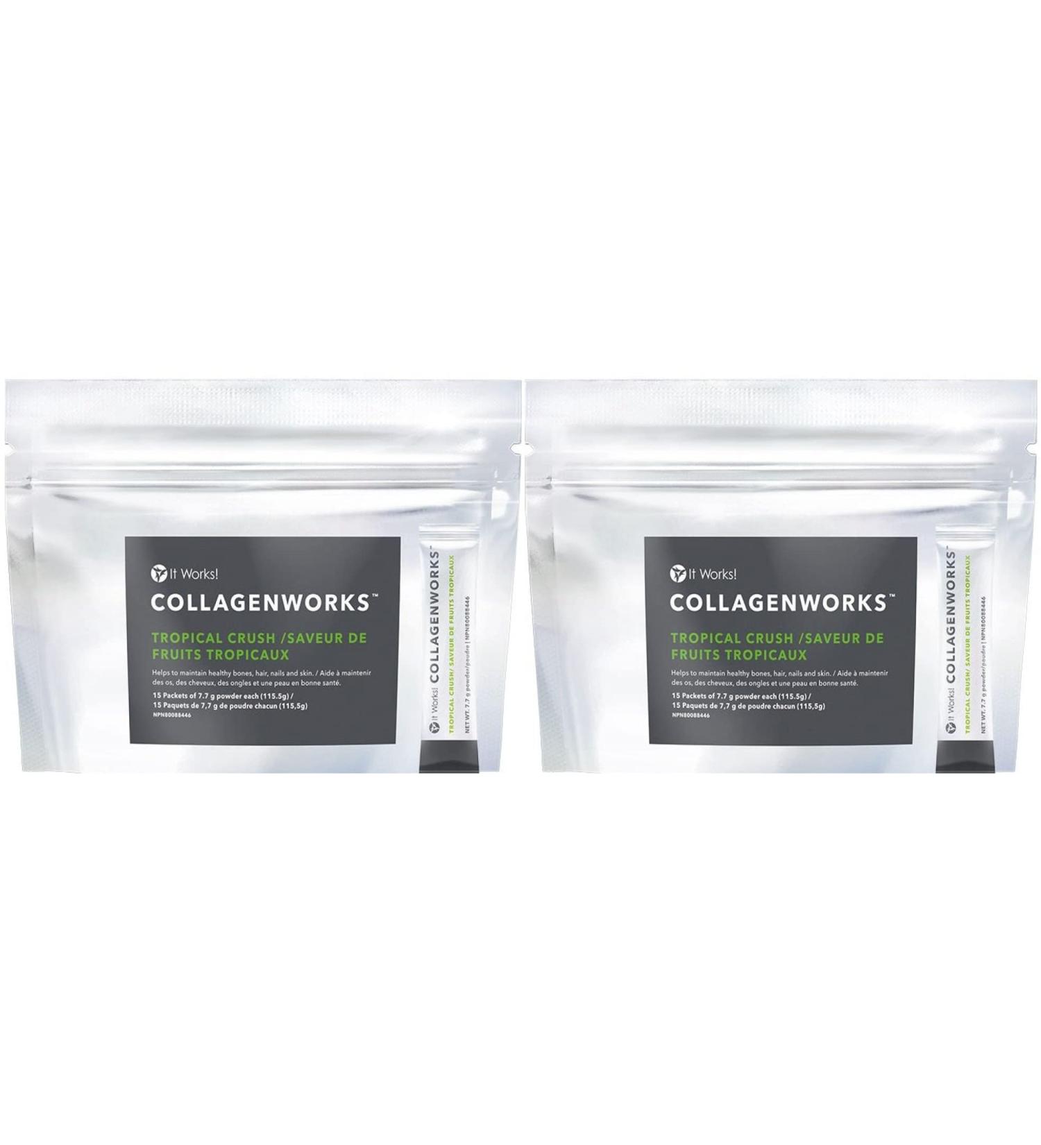 It Works! Collagenworks Tropical Crush (2 Bags)