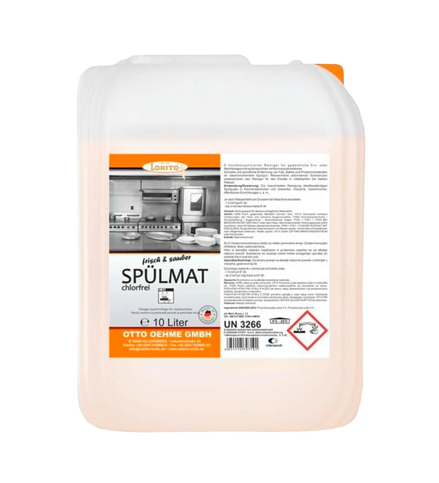 Buy Lorito Fresh & Clean Dishwasher Cleaner - 10L Quick-Drying & Nourishing - International Shipping - Buy Online on GoSupps.com