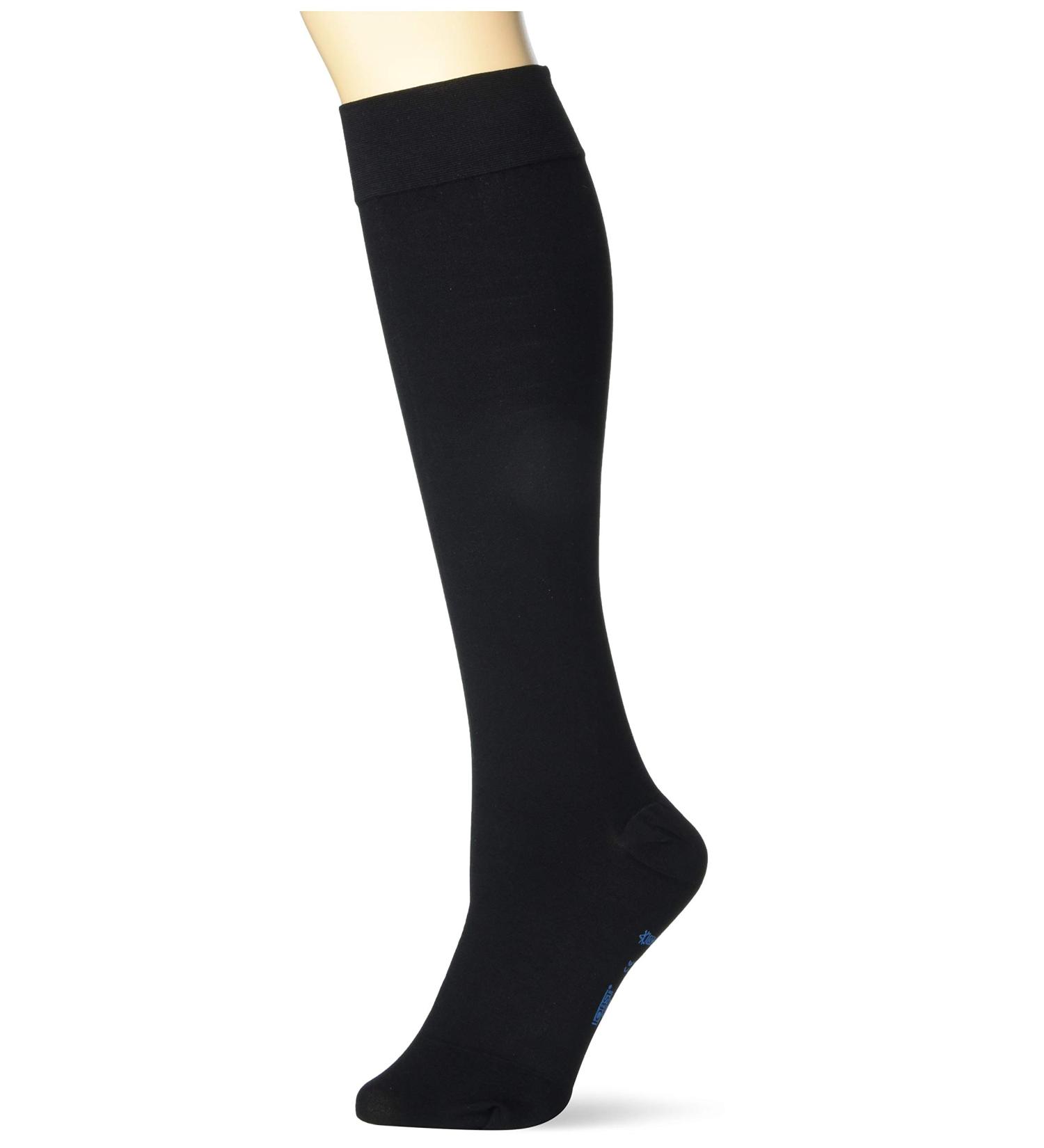 JOBST Relief Knee High Compression Socks 20-30 mmHg, Closed Toe, X-Large Full Calf - Black - Buy Online on GoSupps.com