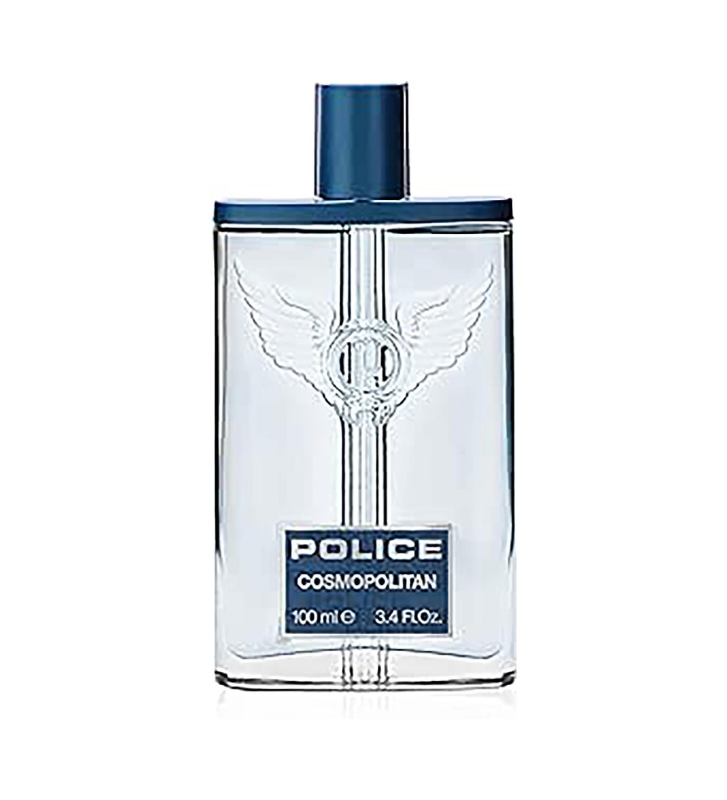 Cosmopolitan By Police - Fragrance For Men - Top Notes Of Mint And Sage - Middle Notes Of Jasmine And Nutmeg - Base Notes Of Vanilla And Sandalwood - Ideal For Socialite Occasions - 3.4 Oz EDT Spray - Buy Online on GoSupps.com