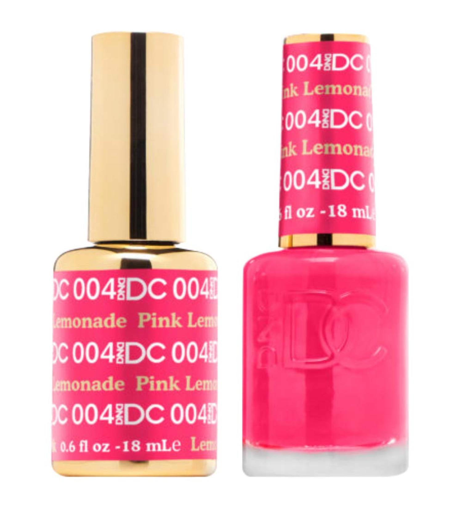 DND DC 004 - PINK LEMONADE Gel & Matching Polish Set - DND DC Gel & Lacquer