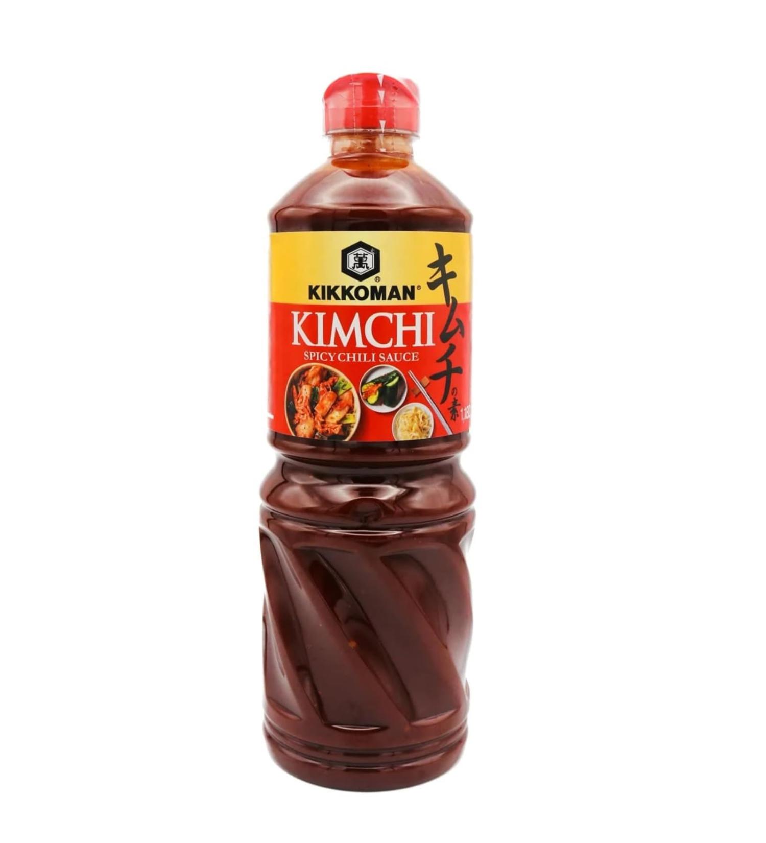 Kikkoman Kikkoman Kimchi Spicy Chili Hot Sauce Bottle Animals 1180 g