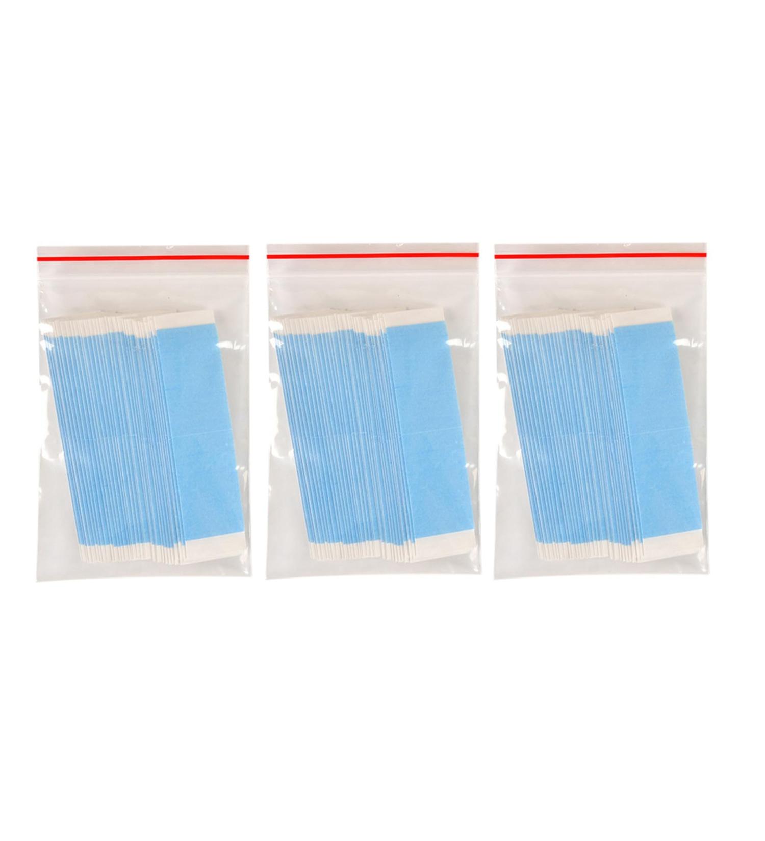 Qtynudy 108pc/Lot Fixed Wig Tape Double Sided Adhesive Extension Hair Tape Strips Waterproof for Toupee/Lace Wigs Film Adhesive Easy Install - Buy Online on GoSupps.com