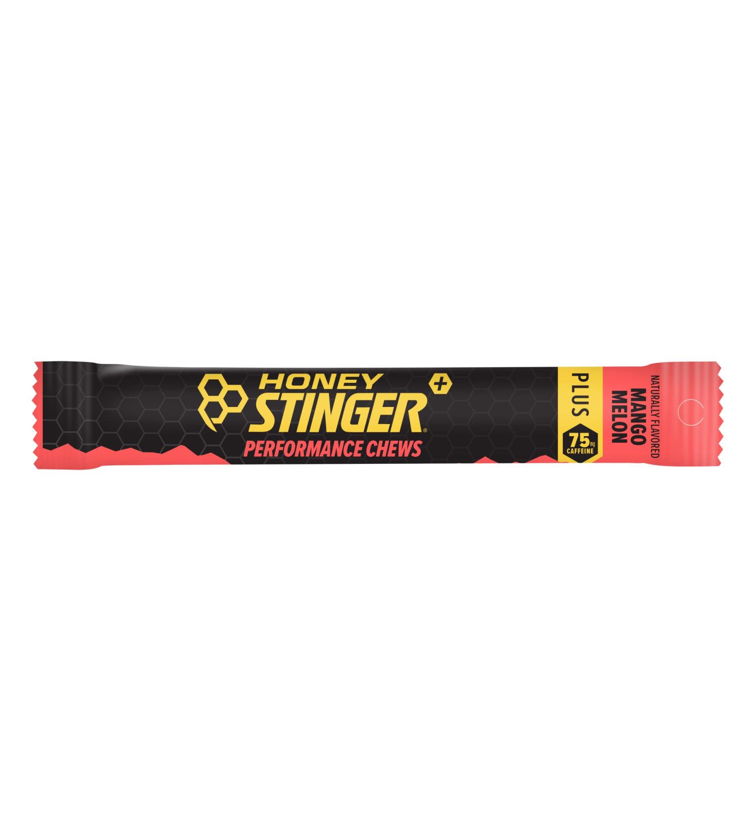 Honey Stinger Mango Melon Energy Chews with Caffeine - Gluten Free for Exercise & Running | Sports Nutrition for Pre & Mid-Workout | 12 Pack 21.6 oz - Buy Online on GoSupps.com