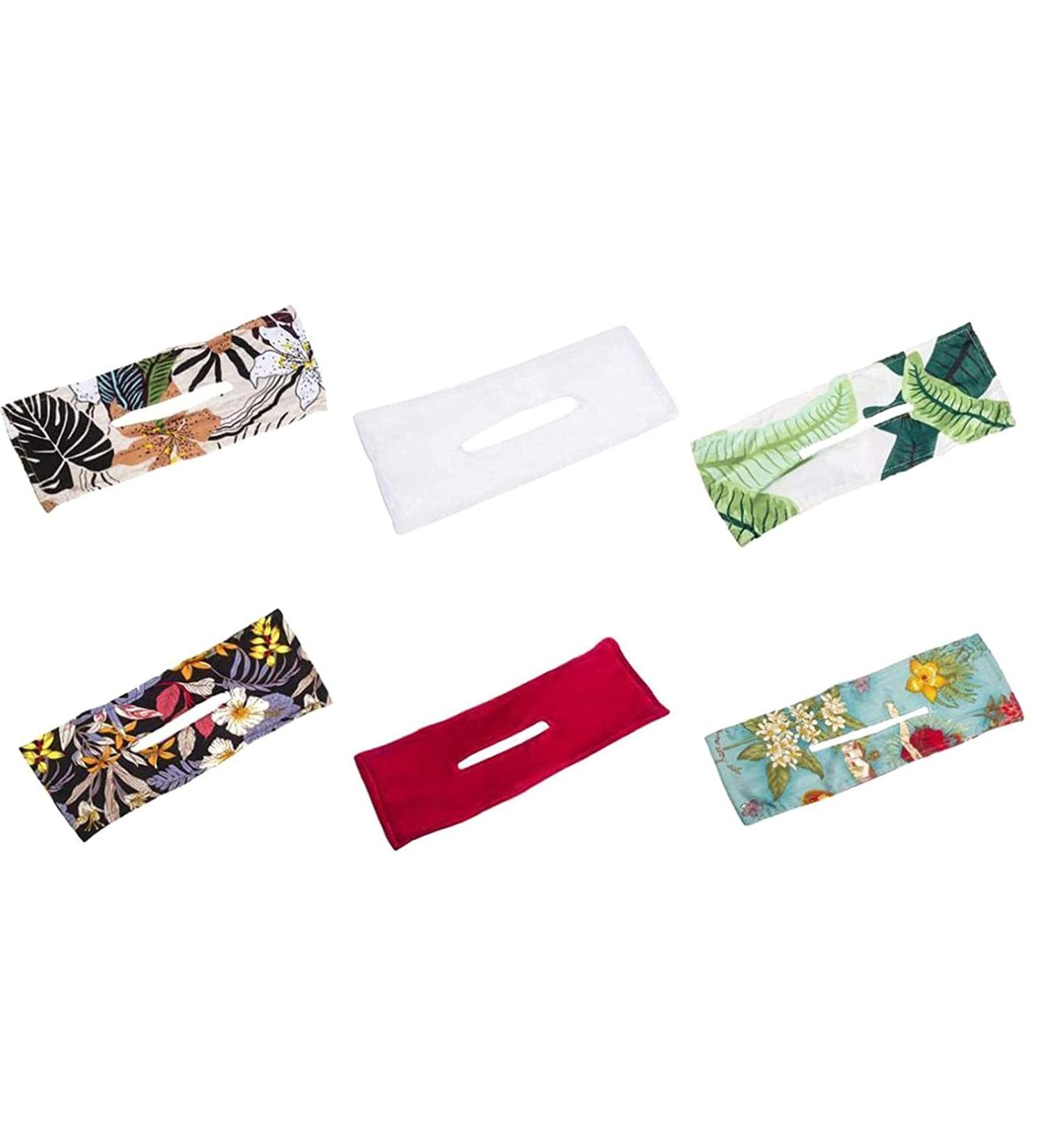 Colorful Hair Scrunchies Set | Soft Hair Ties & Donut Bun Maker | Fashionable Accessories for Girls - Buy Online on GoSupps.com