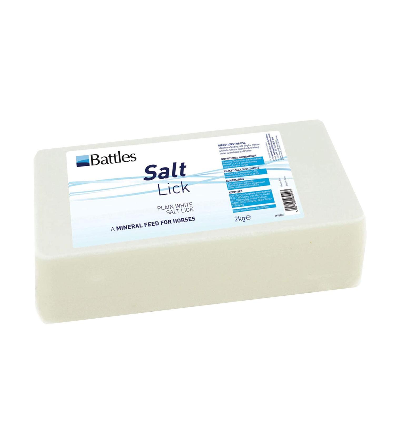 Battles Salt Lick 2kg Natural