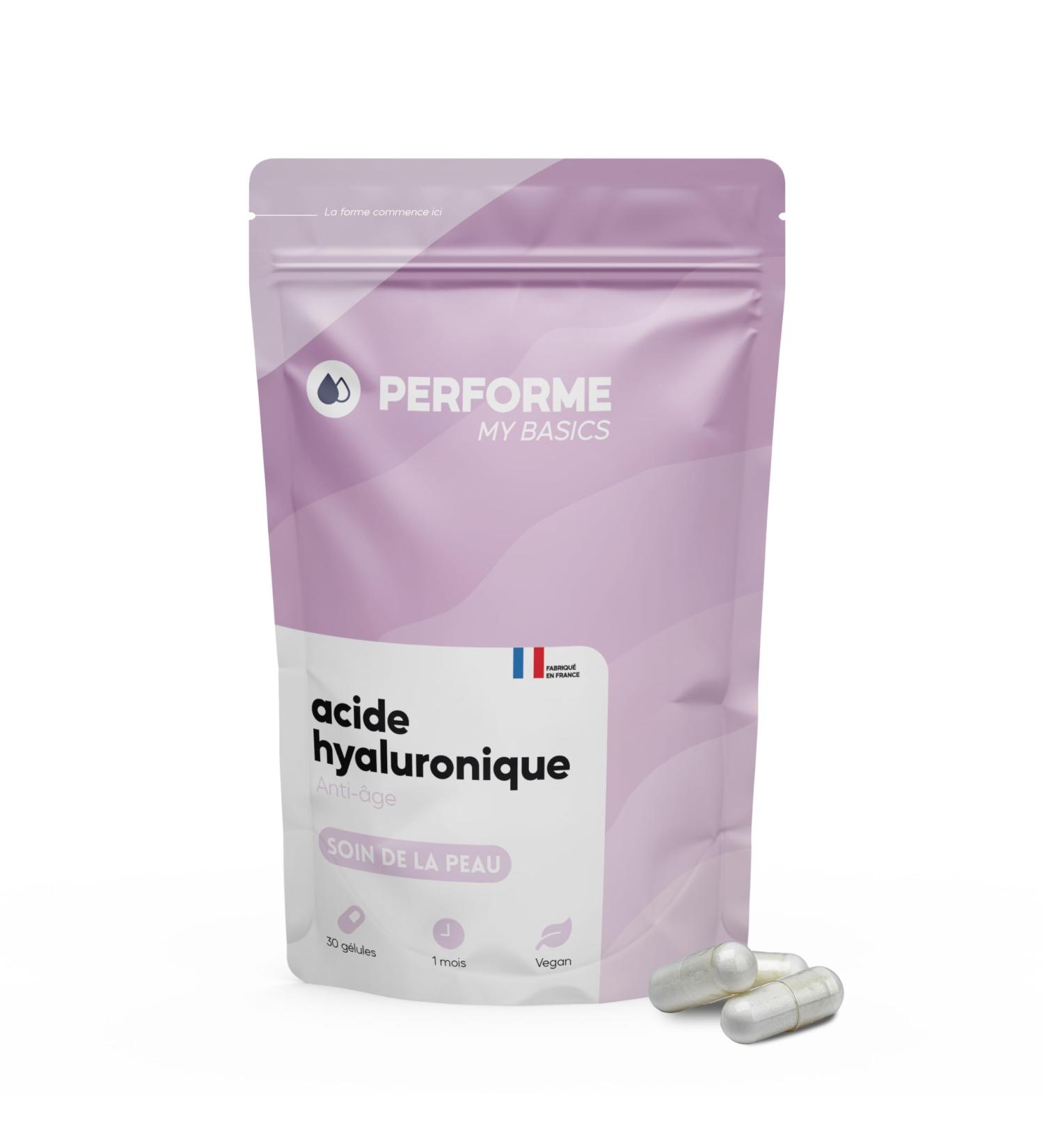 My Basics Hyaluronic Acid + Vitamin C - Anti-Aging - Plumping - Skin Elasticity - 30 Vegetable Capsules - 1 Month of Treatment Performs - Buy Online on GoSupps.com