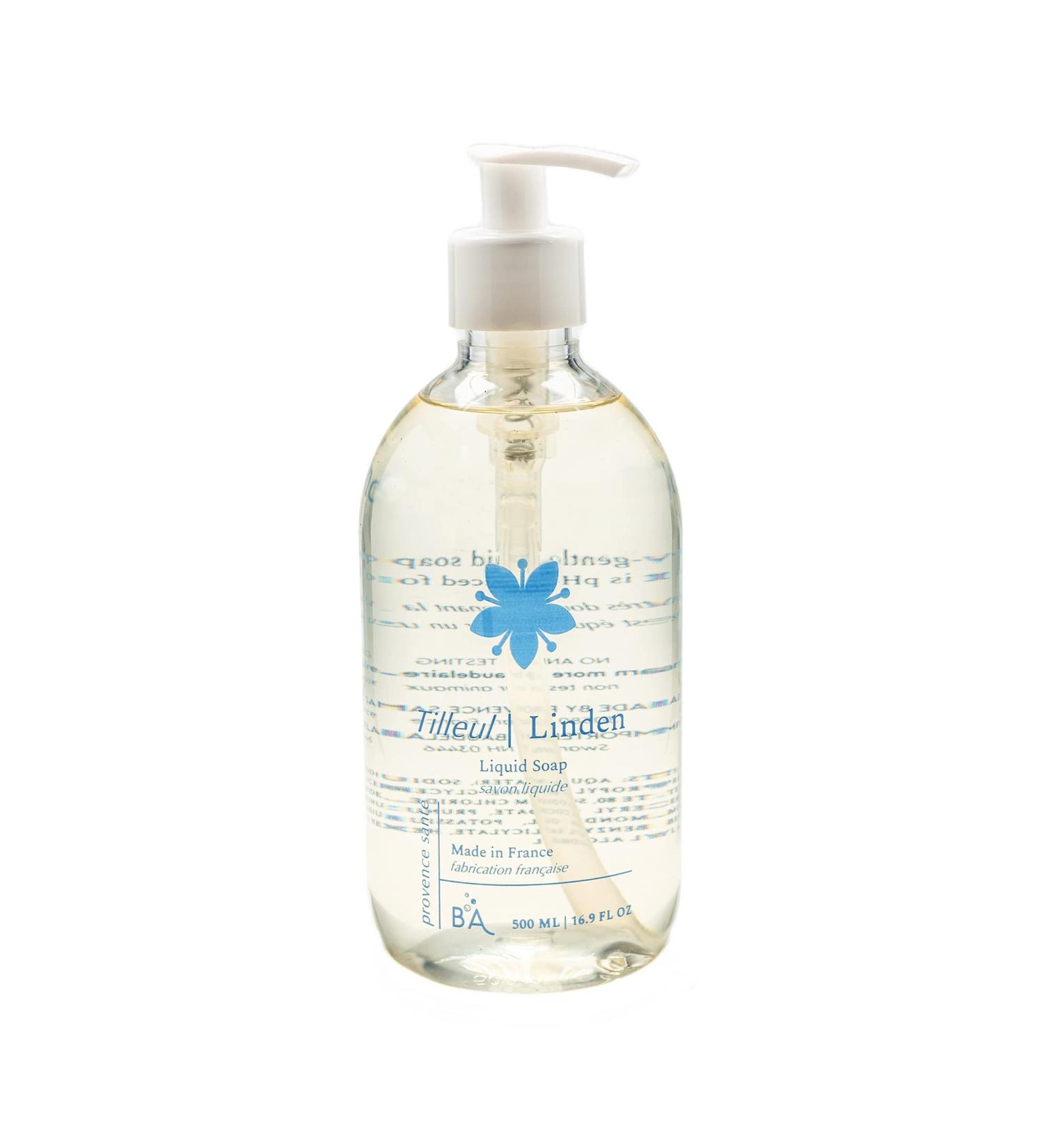 Provence Sante PS Linden Liquid Soap 16.9oz - Luxurious French Hand Wash - Buy Online on GoSupps.com