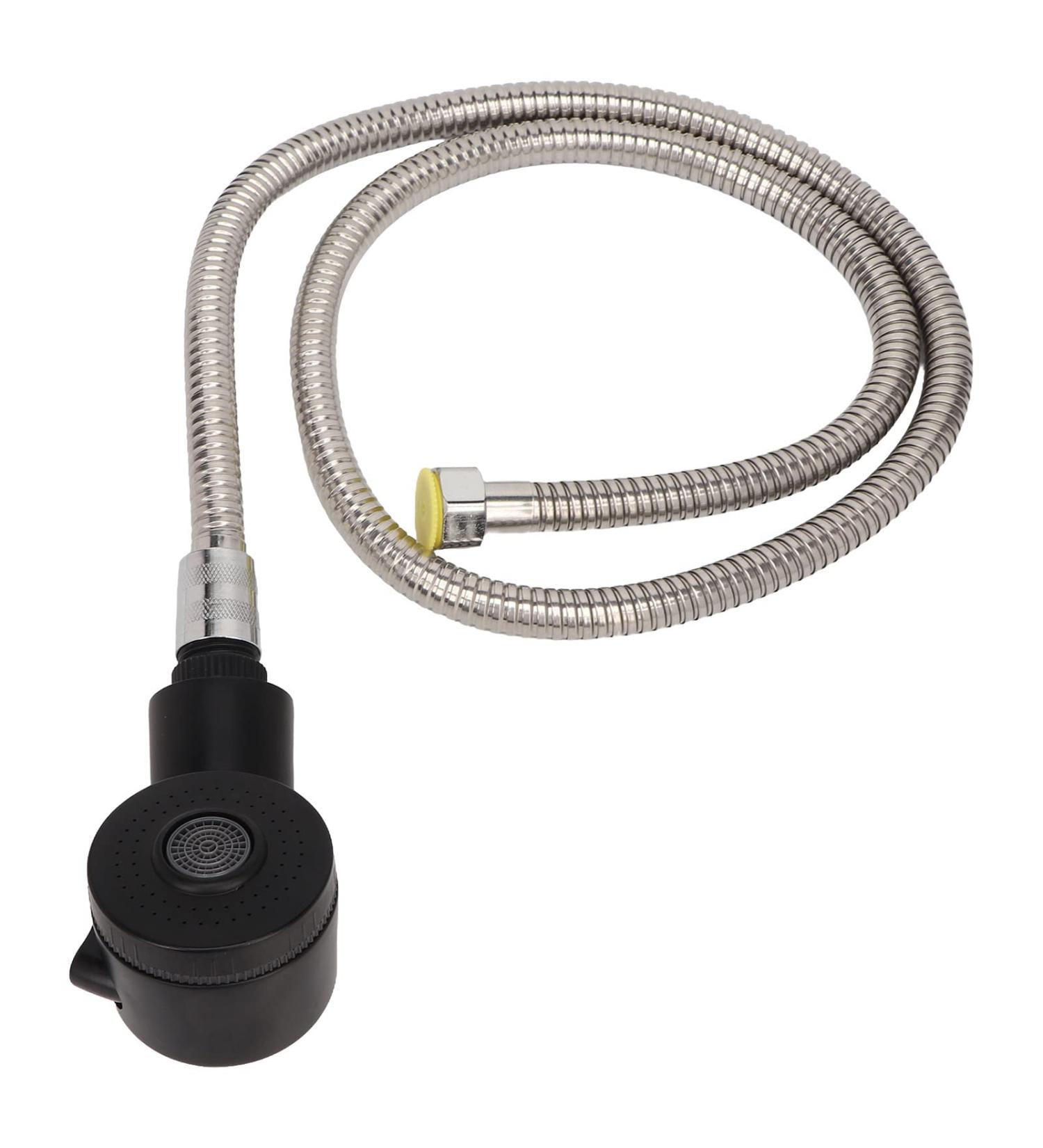 Salon Shampoo Bowl Sprayer - Anti Leakage Good Sealing Electroplating Sprayer Head Hose Set for Barber Shop - Buy Online on GoSupps.com