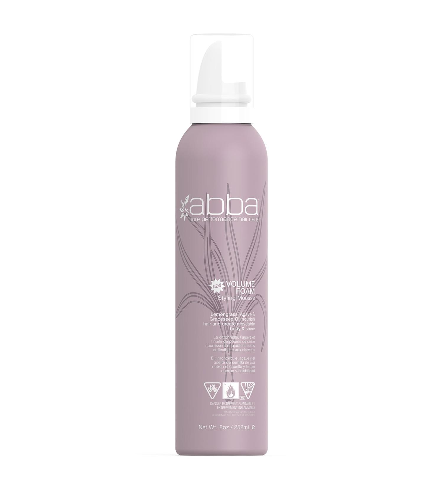ABBA Volume Foam Styling Mousse 8 oz - International Shipping Available | Enhance Your Hair Volume - Buy Online on GoSupps.com