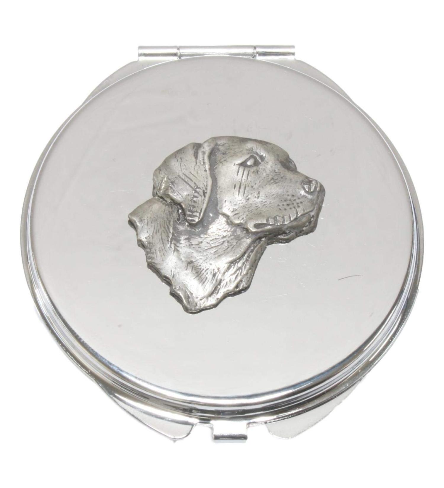 Labrador Head Compact Mirror Handbag Gift With Free Engraving 208 - Buy Online on GoSupps.com