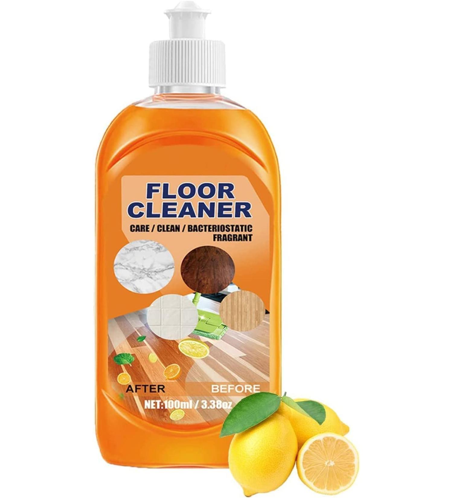 Powerful Decontamination Floor Cleaner Laminate Floor Cleaners Concentrate Wood Floor Cleaning Polishing Brightening For Tile And Wood Floors 100ml (1pcs) - Buy Online on GoSupps.com