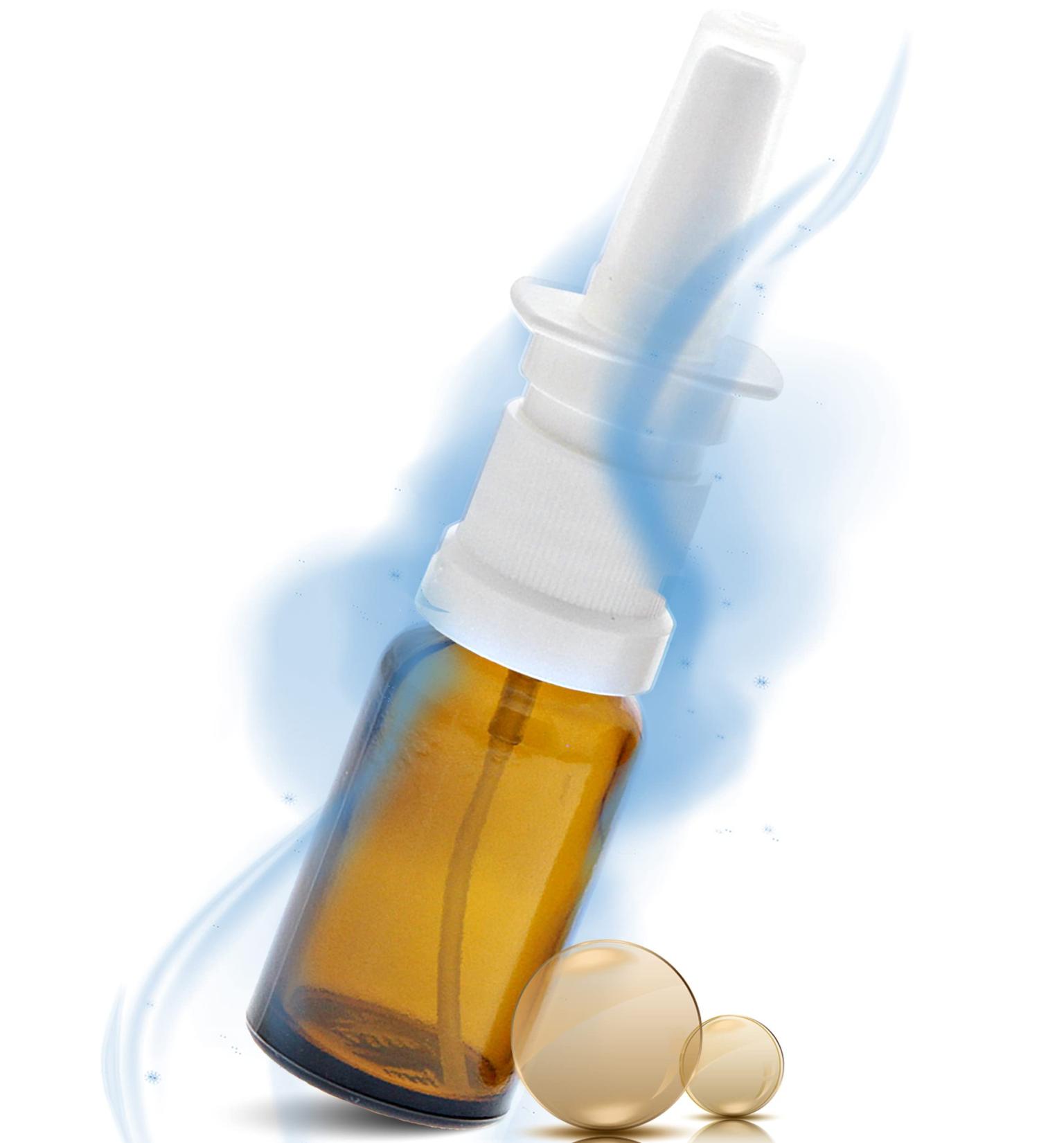 Buy Empty Brownlas Nasal Spray Bottle 10ml - Cosmetex Nasal Enemy Vaporizer with Fingertipper - International Shipping Available - Buy Online on GoSupps.com