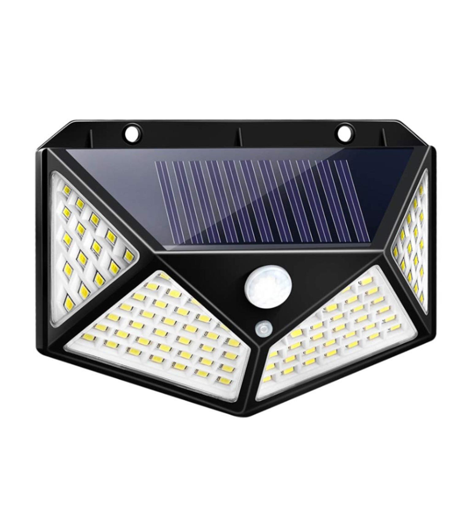 Solar Light Outdoor Solar Lamp with Motion Solar LED Light Waterproof Sunlight Powered for Garden Decoration (Size : 2 Piece 102 LEDs) (1 Piece 100 LEDs) - Buy Online on GoSupps.com