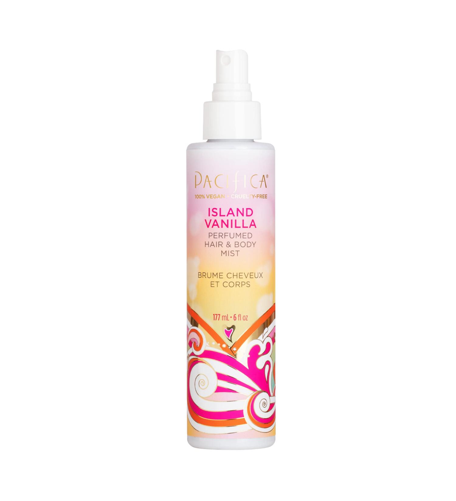 Pacifica Island Vanilla Hair & Body Mist - 6 fl oz | Refreshing Perfume Spray - Buy Online on GoSupps.com