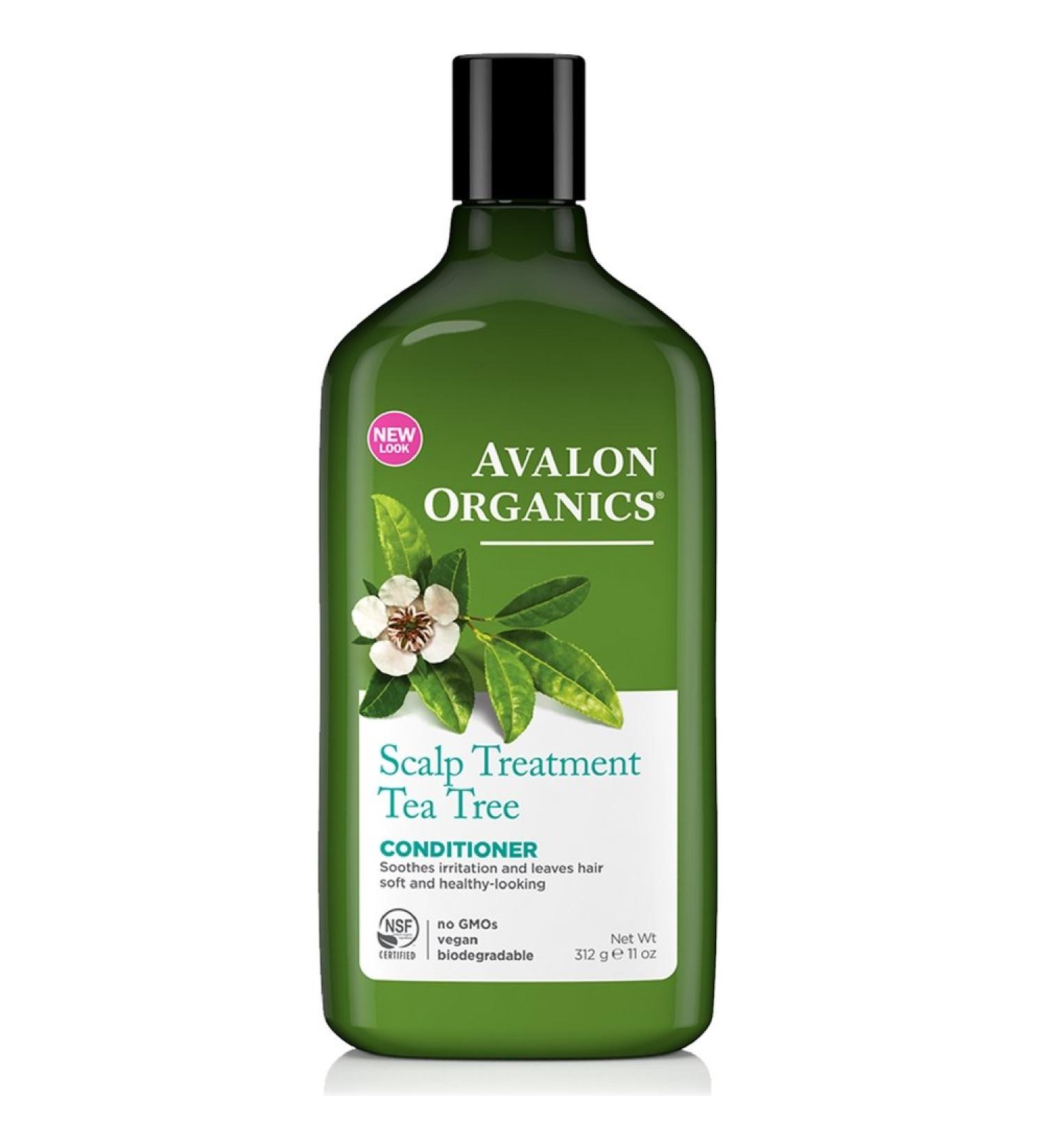 Avalon Organics Scalp Treatment Tea Tree Conditioner - 11 Fl Oz