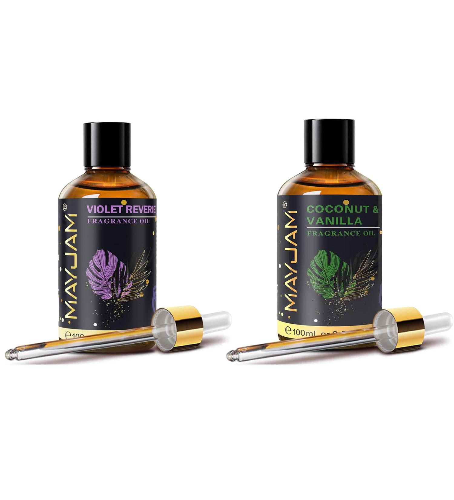 MAYJAM 100ML Violet Reverie and Coconut Vanilla Fragrance Oils Essential Oils - Buy Online on GoSupps.com