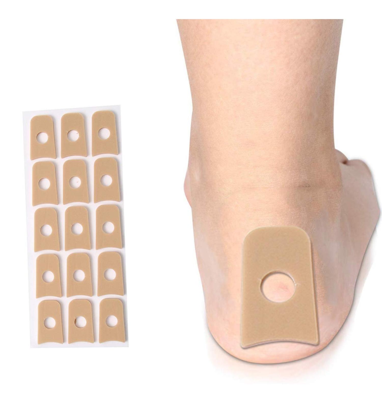 Beavorty 45Pcs Callus Cushions Self Adhesive Callus Cushions Round Foam Padding Oval Shaped Cushion Corn Pads Toe and Foot Protectors (Random Color) Size 1 - Buy Online on GoSupps.com