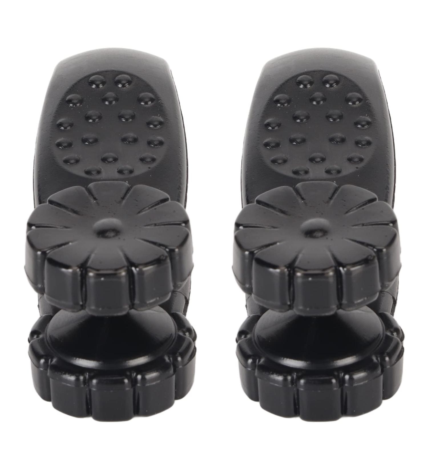 LI4 Acupressure Point Clip - Portable Tiger Mouth Clip 2 Pack Durable for Office Use (Black) | Enhance Wellbeing & Stress Relief - Buy Online on GoSupps.com