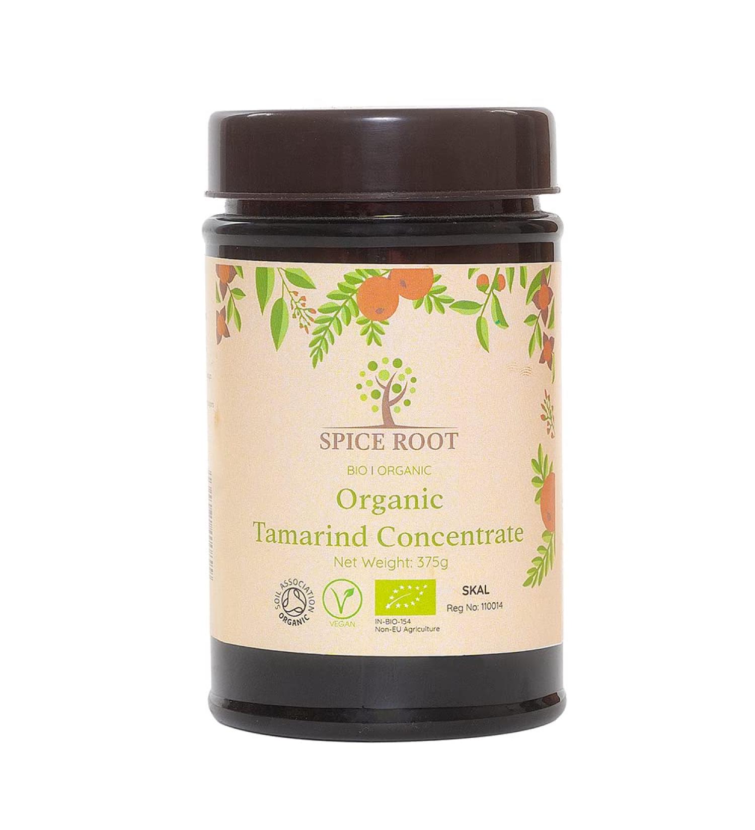 Organic Tamarin Concentrate 375g (Bio Tamarin) - Certified Organic Superior Quality | Vegan | No Additives | Superior Taste - Buy Online on GoSupps.com