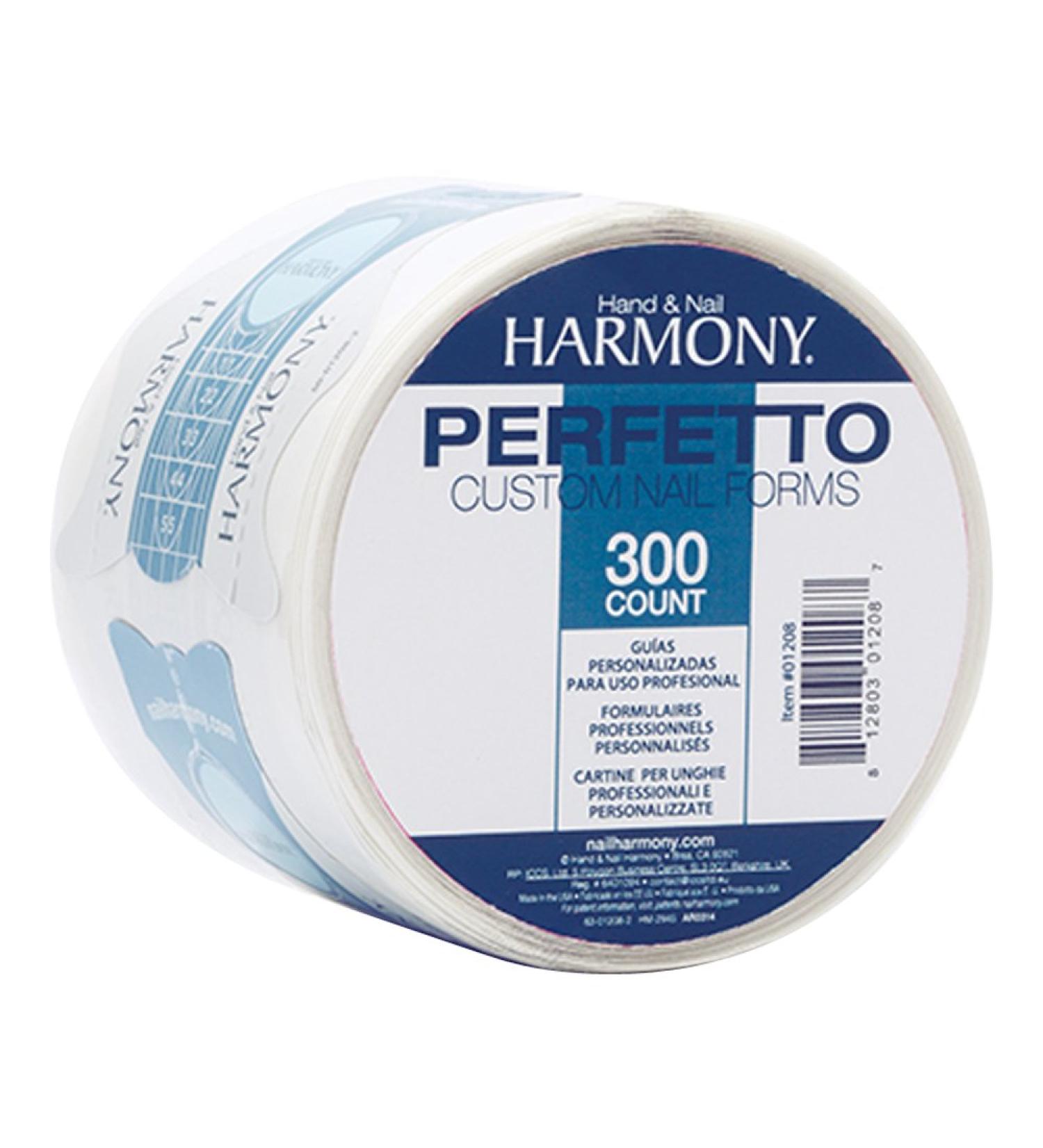 Hand & Nail Harmony Perfetto Nail Forms 01208 300 ct