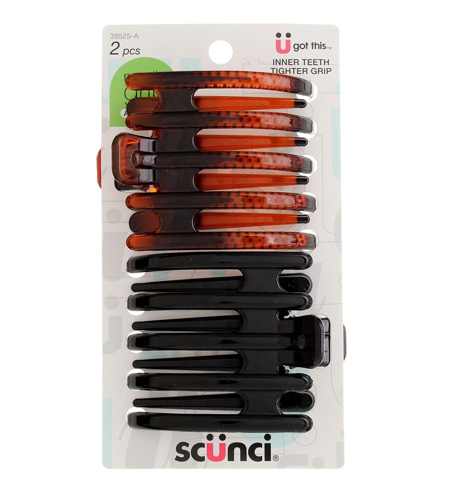 Scunci Inner Teeth Hair Clip - Set of 2 - Buy Online on GoSupps.com