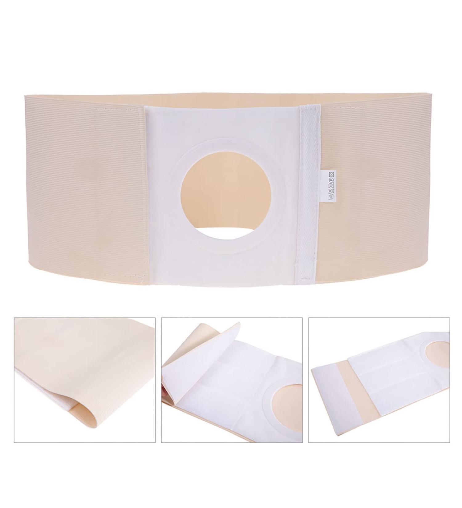 Unisex Stoma Support Belt | Hernia & Stoma Bauchbinder | Comfortable Belly Band for Support (L) - Buy Online on GoSupps.com