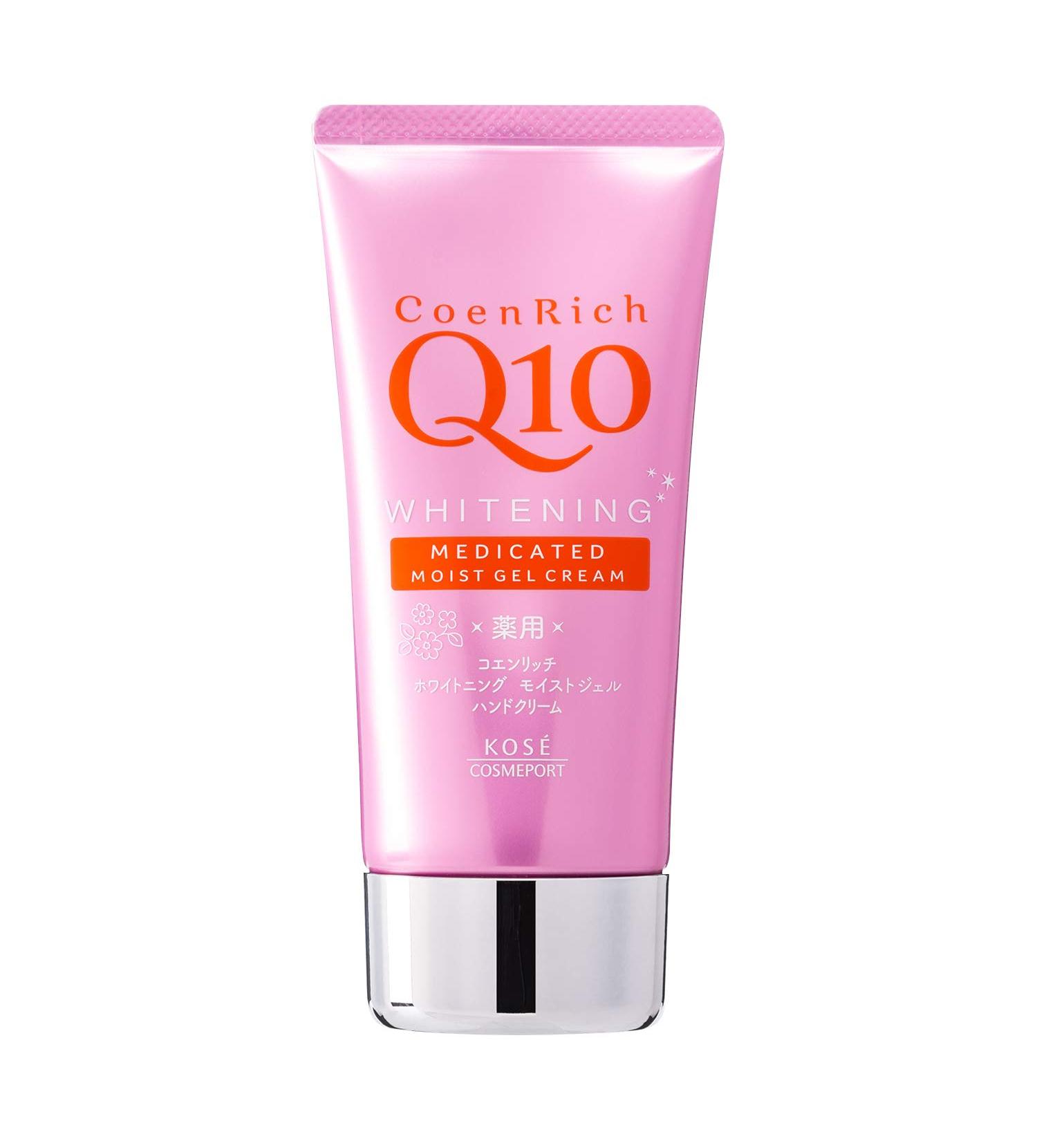 Kose Cosmeport CoenRich Medicated Whitening Hand Cream Moist Gel 80g - Buy Quasi-Drugs for Smooth Skin Online - Buy Online on GoSupps.com