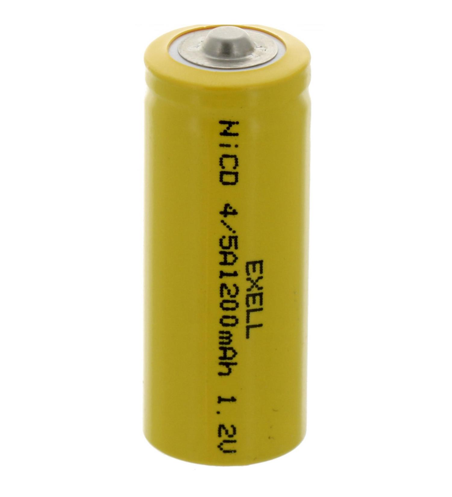 Buy Exell 4/5A 1.2V 1200mAh NiCD Rechargeable Battery - Ideal for Telecom UPS Smart Grids & More | International Shipping Available - Buy Online on GoSupps.com