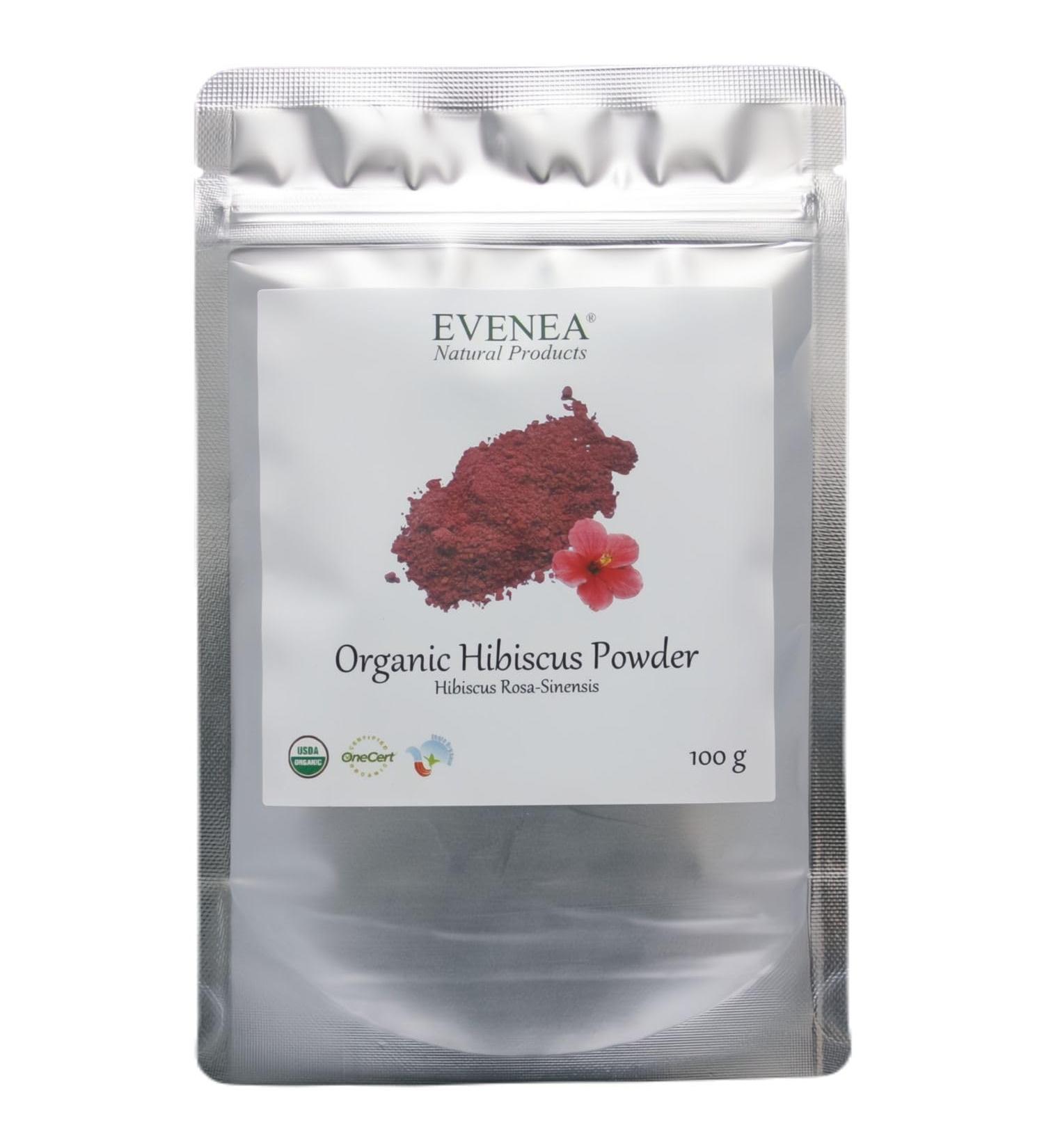 Organic Hibiscus Powder for strong healthy shiny hair - Premium Quality (100g) 100 g (Pack of 1)