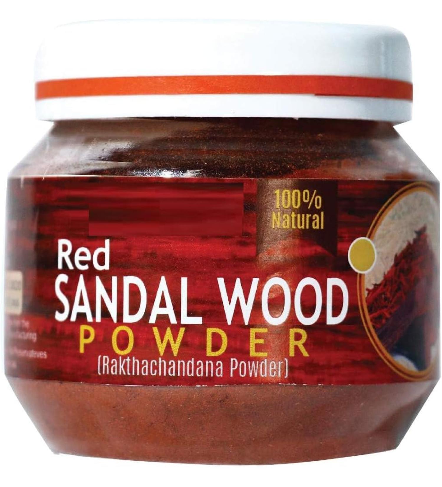 SM Natural Red Sandalwood Powder - 100gsm (Raktha Chandan) - Buy Online on GoSupps.com