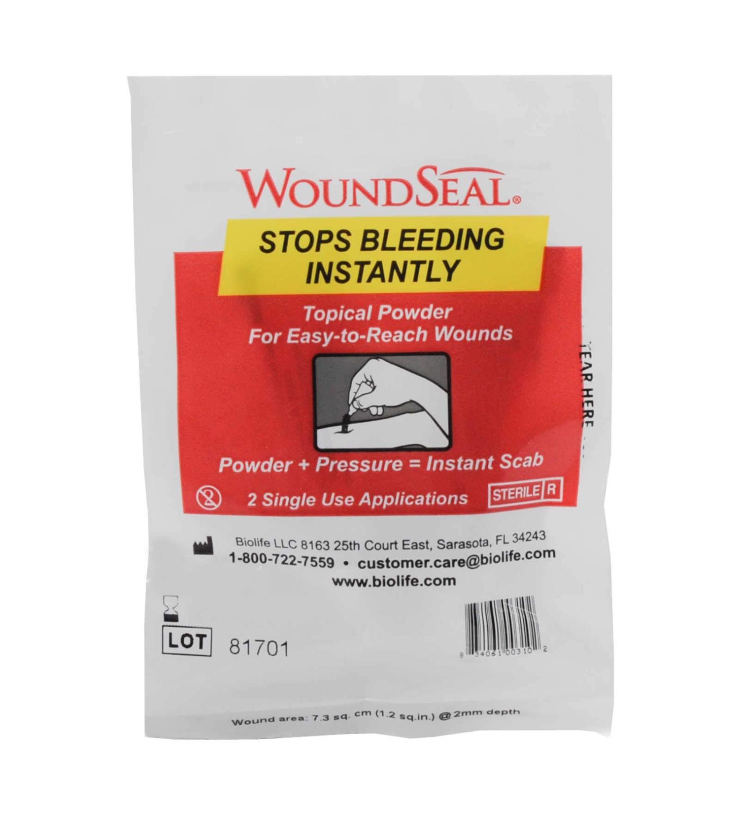 QR Wound Seal Powder Bandage - Fast Healing & Protection | 2/pkg - International Shipping Available - Buy Online on GoSupps.com