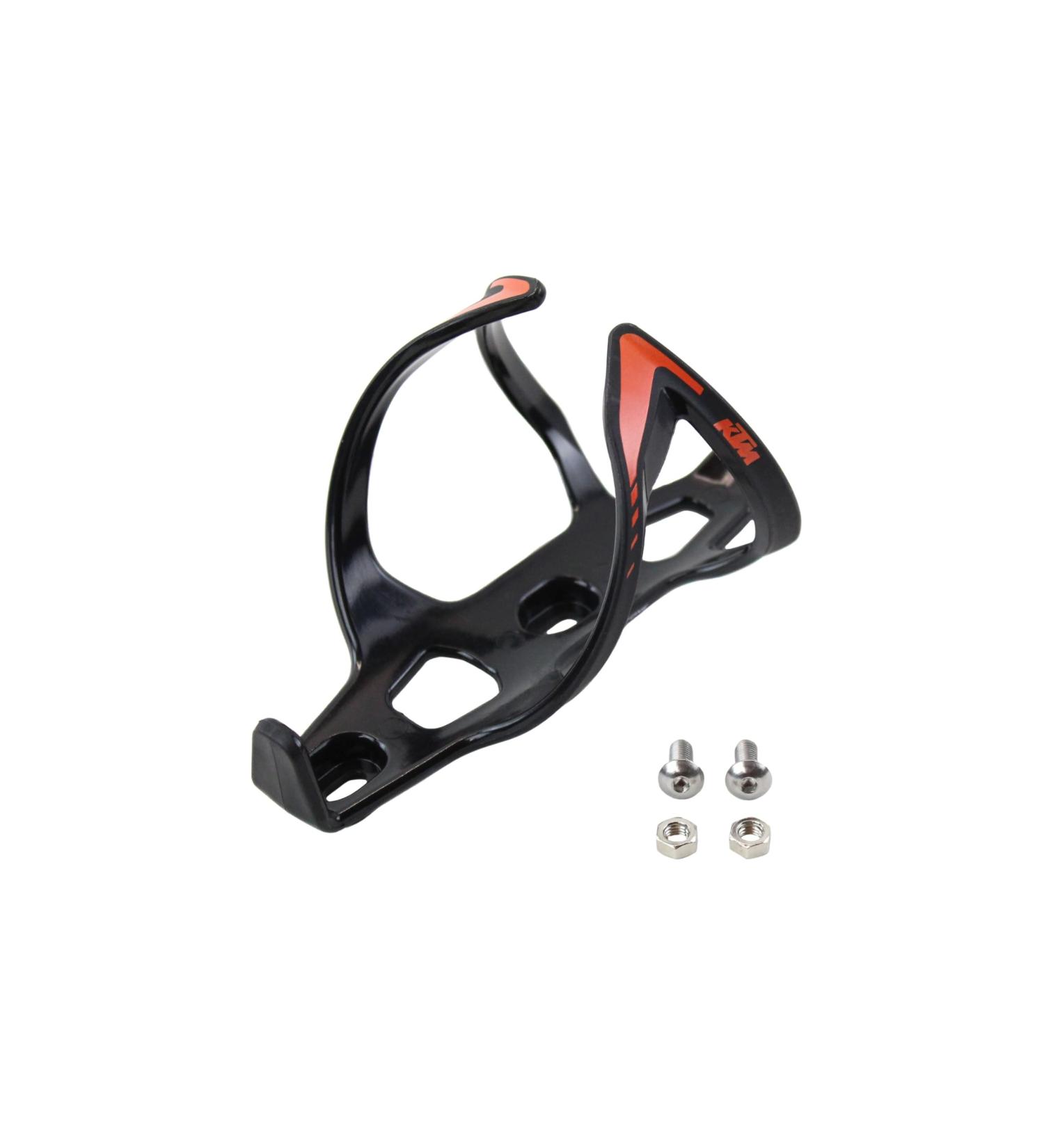 KTM Bicycle Bottle Holder - Wing II | Lightweight Water Bottle Cage | Front Removal | 3 Color Options - Black & Orange - Buy Online on GoSupps.com
