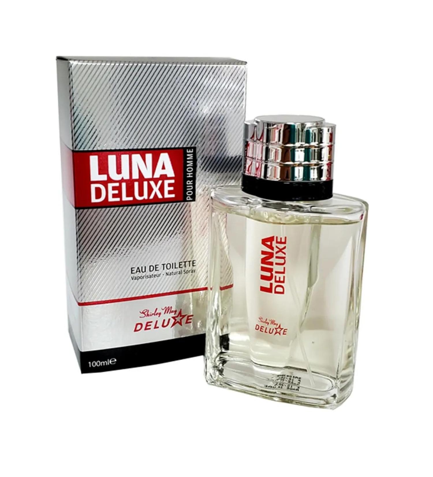 Luna Deluxe Pour Homme 3.4 Fl. Oz. Eau De Toilette Citrus Aromatic fragrance For Men - Buy Online on GoSupps.com