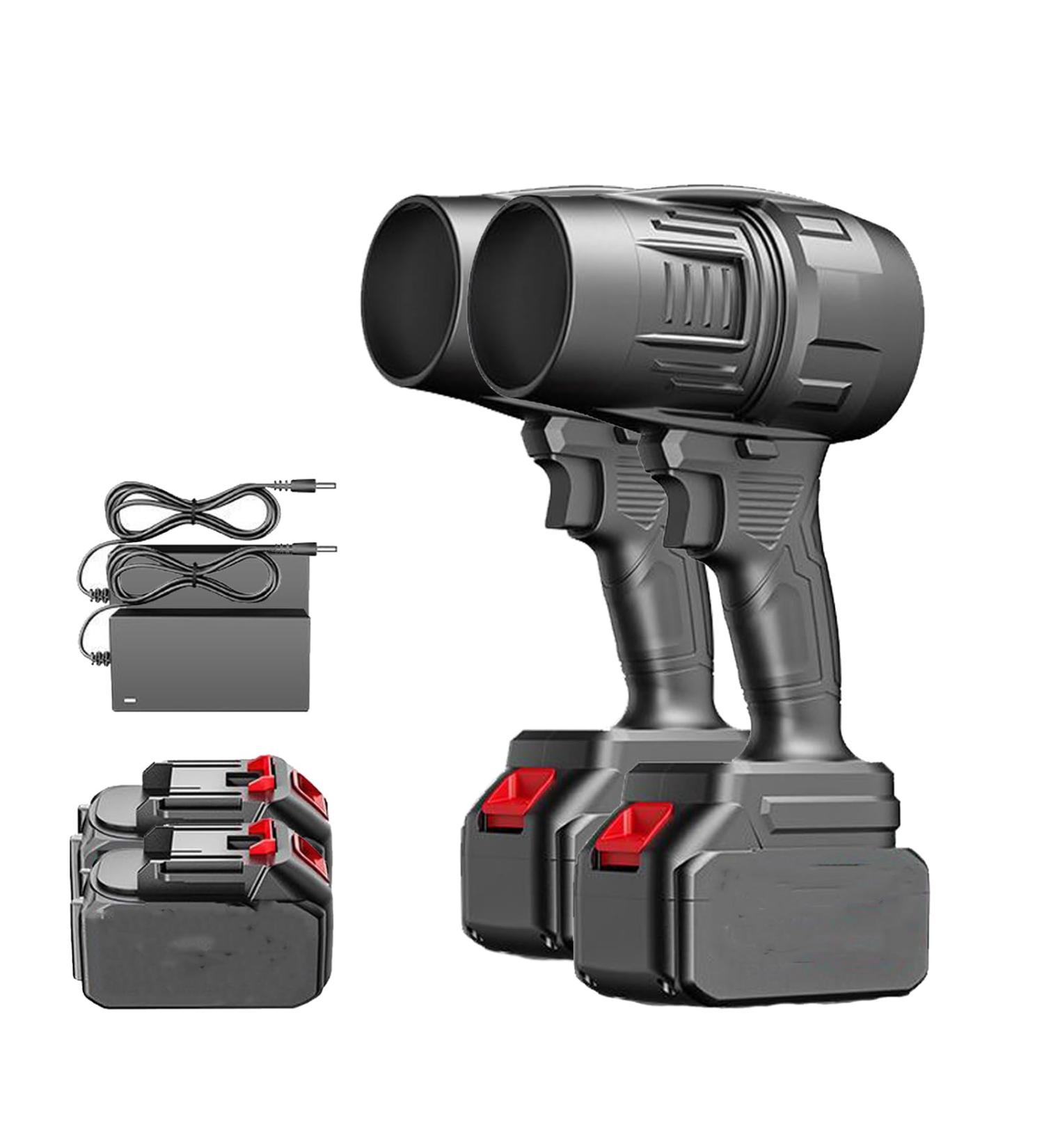 Turboglass Car Blower Turbodry Car Dryer Portable Cordless Turbodry Plus Car Dryer Handheld High Powered Car Wash Car Blower for Cleaning Camping Outdoor Automotive Industrial Style (2-PCS) - Buy Online on GoSupps.com