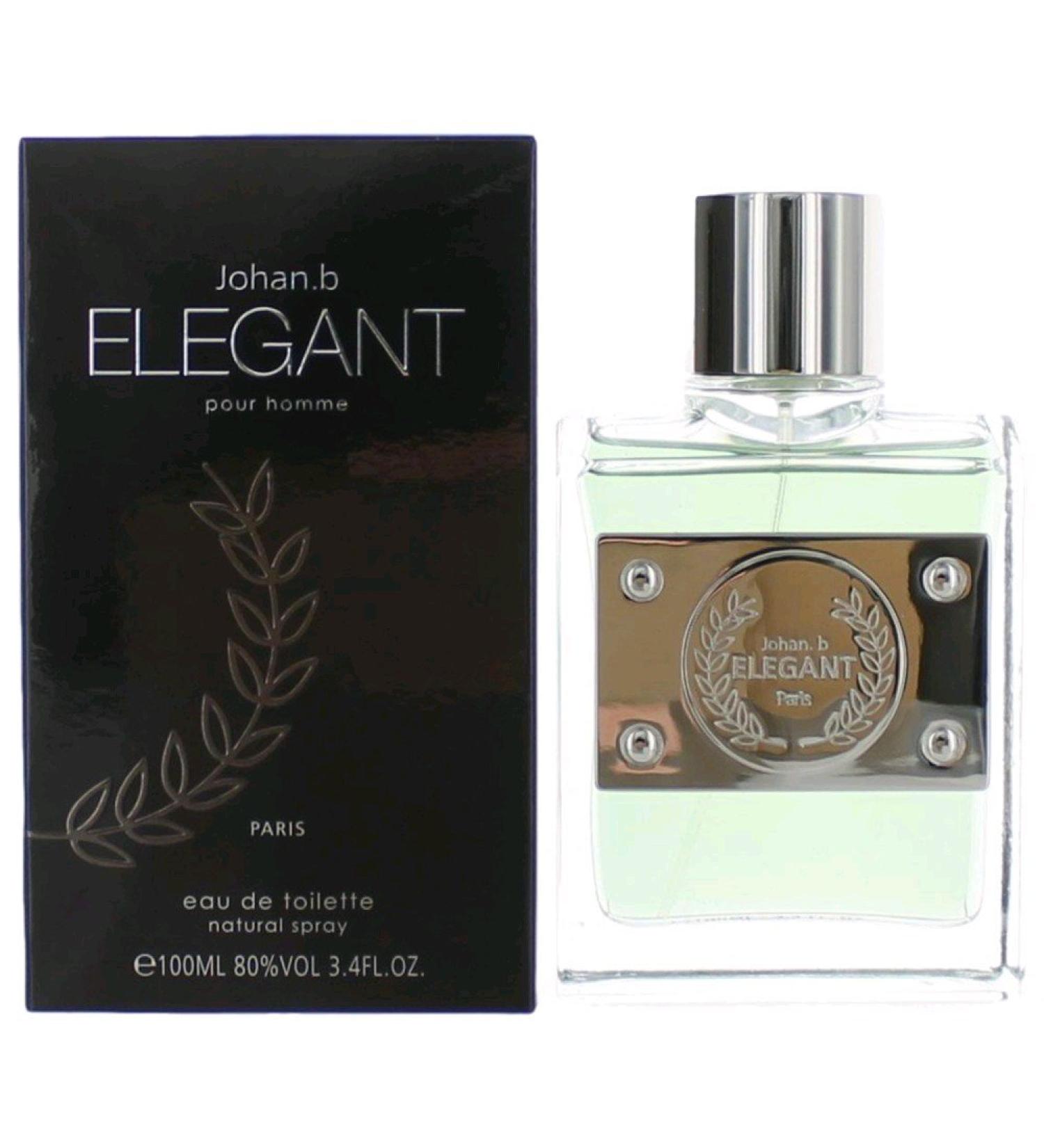 Johan B. Elegant Pour Homme Eau De Toilette Spray 3.4 Ounce