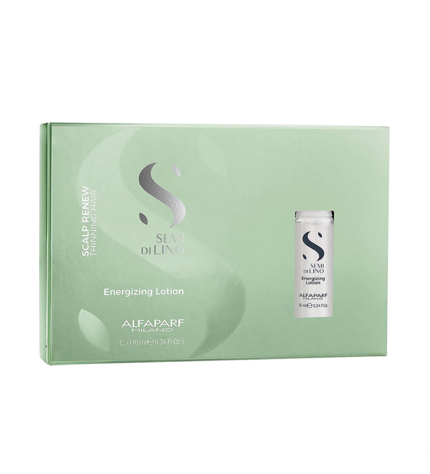 Alfaparf Milano Semi Di Lino Scalp Renew Energizing Tonic - Hair Loss Treatment & Regrowth Solution - Strengthens Thinning Hair - Professional Quality (4.23 Fl Oz - Buy Online on GoSupps.com