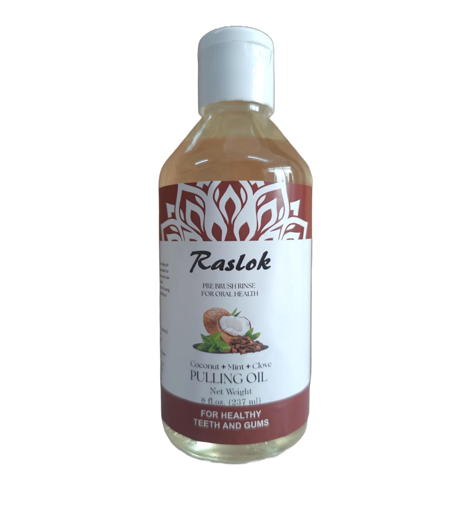 Coconut Pulling Oil | Natural Oralcare Mouthwash with Coconut Peppermint & Clove for Healthy Teeth & Gums (8 fl. oz.) - International Shipping - Buy Online on GoSupps.com