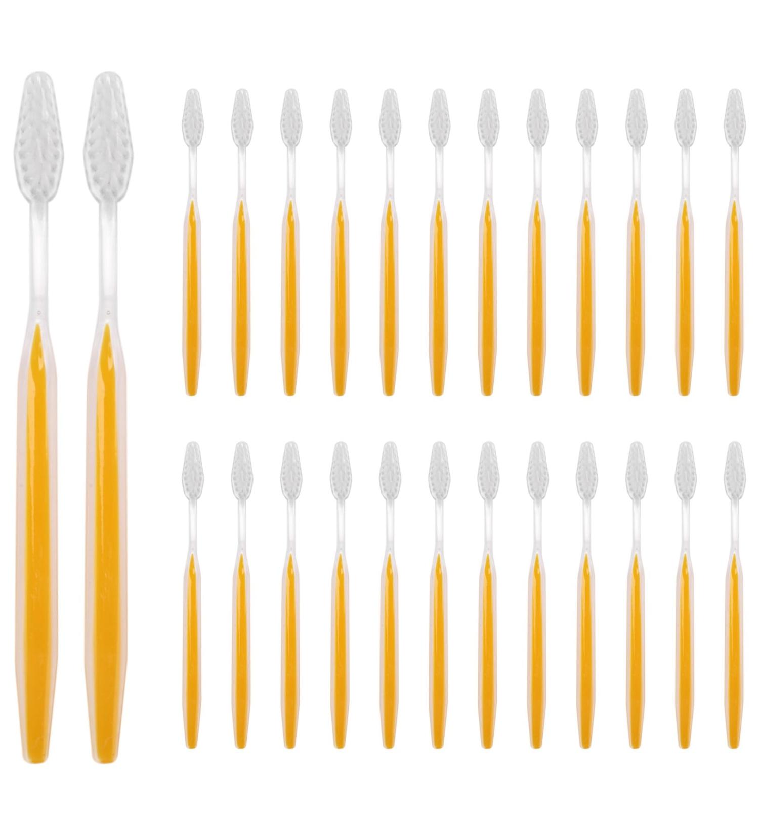 Darmlly 100 Individually Wrapped Disposable Toothbrushes - Perfect for Adults & Kids - Ideal for Travel & Toilets - Fast International Shipping - Buy Online on GoSupps.com