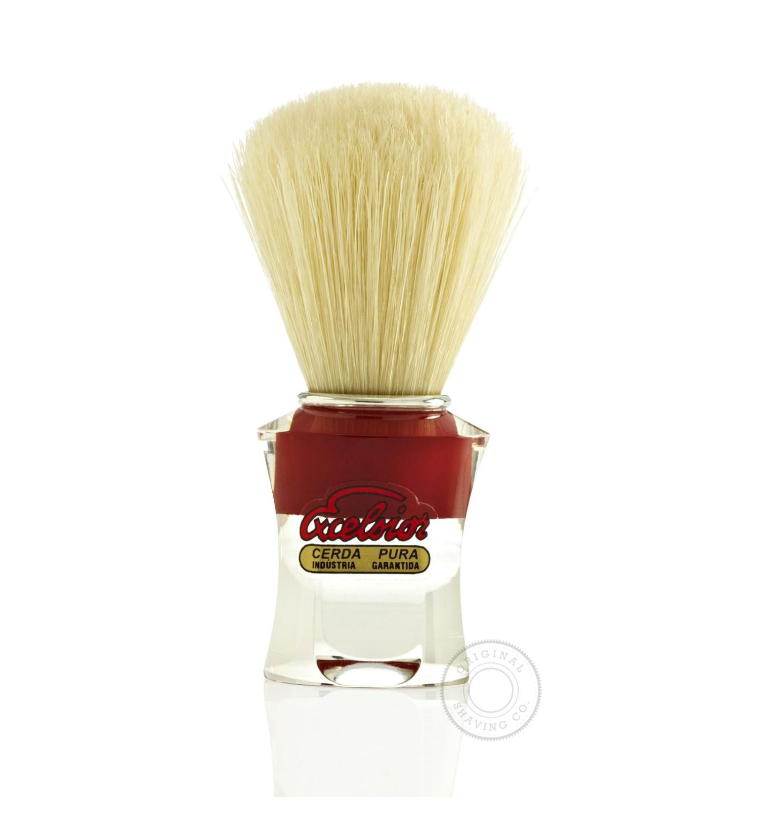 Buy Semogue Excelsior 610 Shaving Brush Red Edition | Premium Shaving Brush for Men | International Shipping Available - Buy Online on GoSupps.com