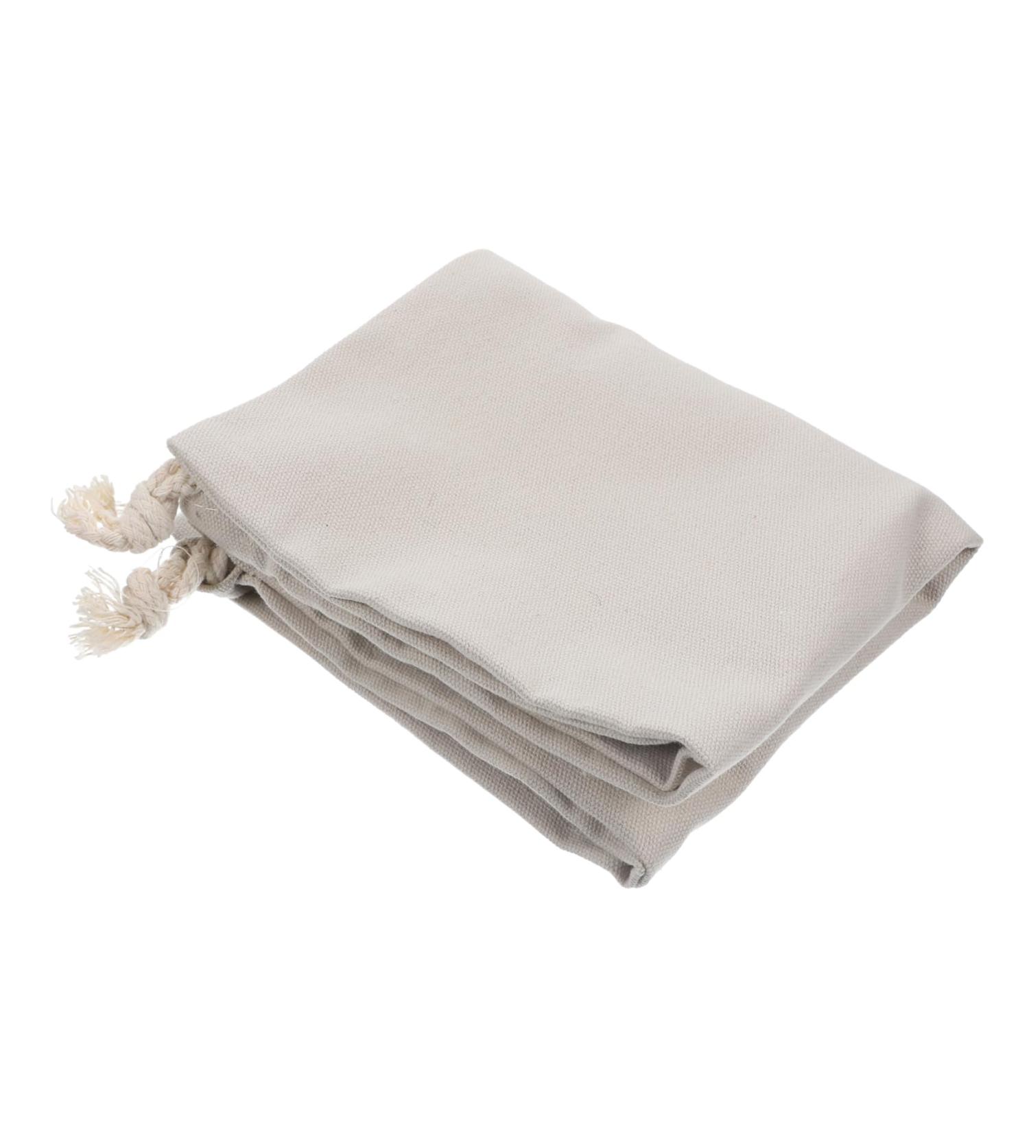 WOONEKY Hair Dryer Storage Bag Canvas Hair Dryer Organizer Bags for Travel Curling Iron Fabric Miss Modeling 33x30cm Light Grey - Buy Online on GoSupps.com