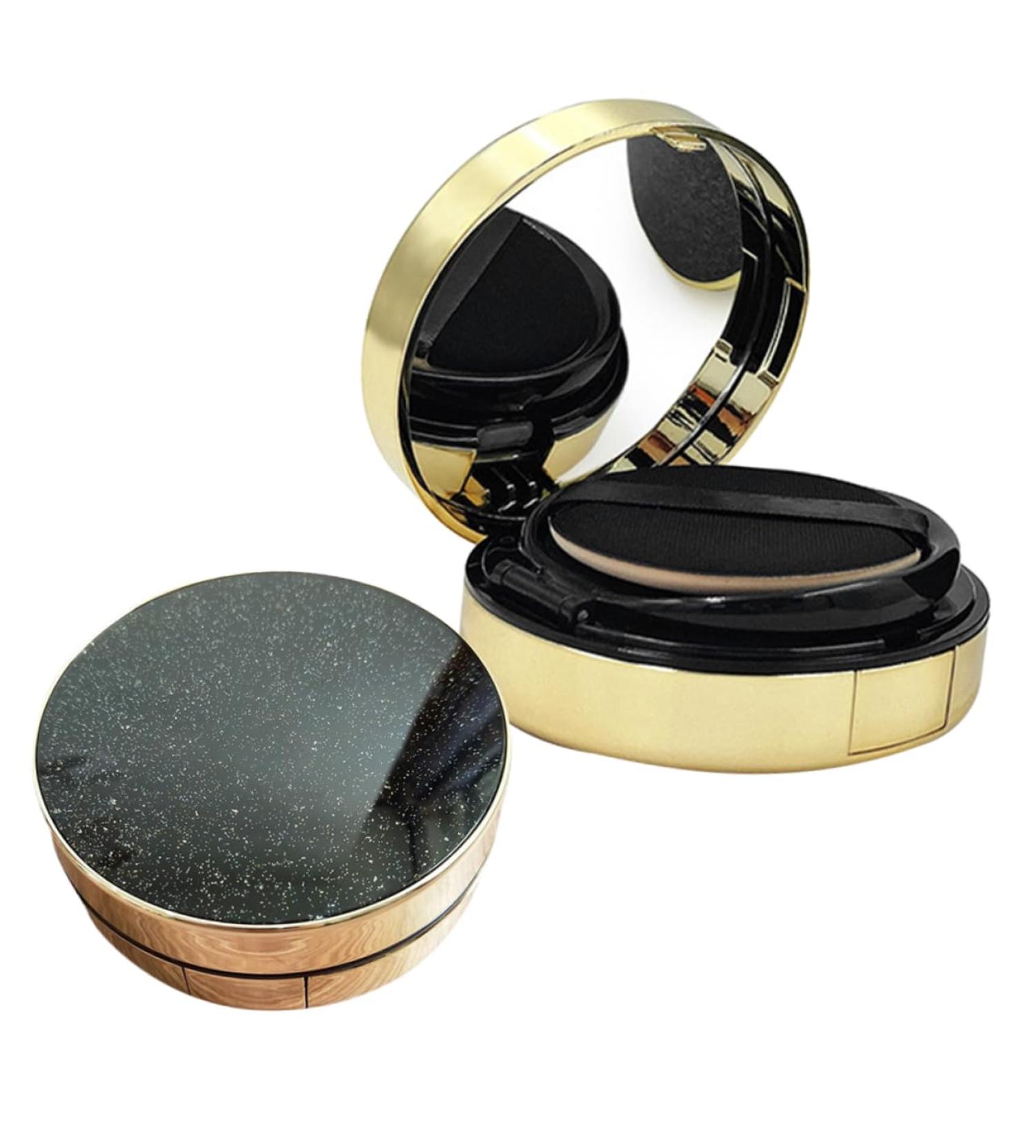  Healvian Healvian 2 Piece Boxes Air Cushion Box BB Cream Liquid Foundation Repacked Empty Shell Makeup Powder Container Cosmetic Case with Powder Puff Makeup Containers Abs - Buy Online on GoSupps.com