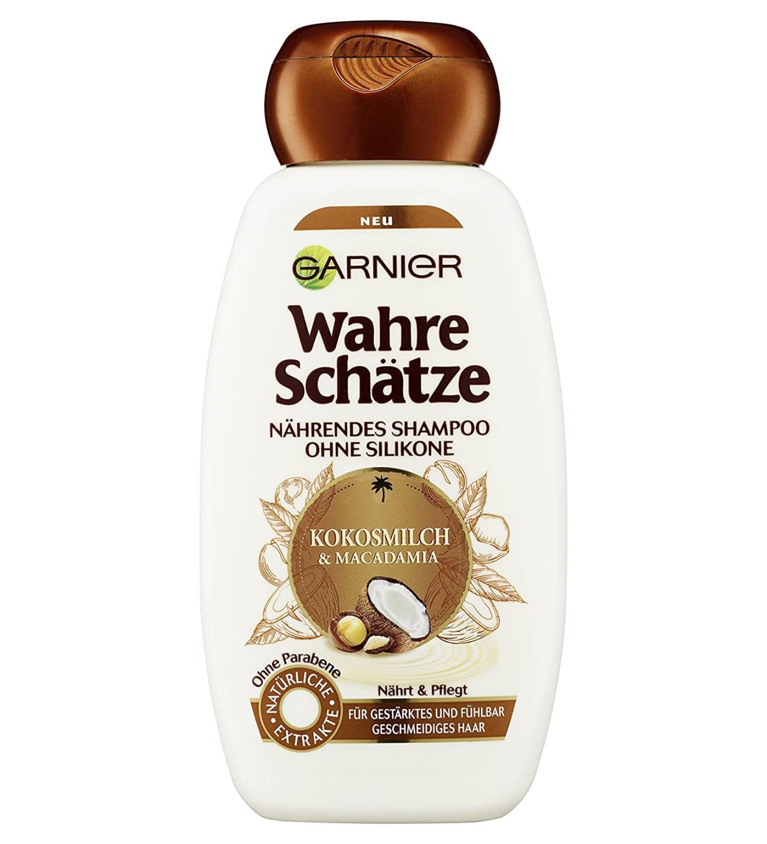 Garnier Garnier True Treasures Nourishing Shampoo Coconut Milk & Macadamia (1x250ml)