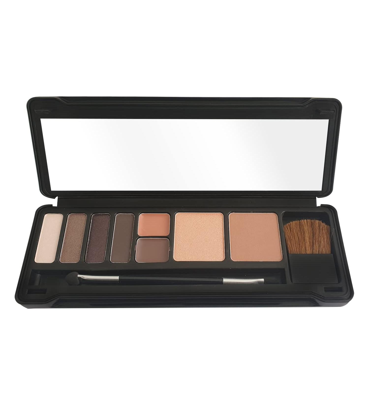 Gloss! Pyramid Makeup Palette - 12-Piece Gift Box Makeup Kit DC018 for All Skin Types | Shop Internationally - Buy Online on GoSupps.com