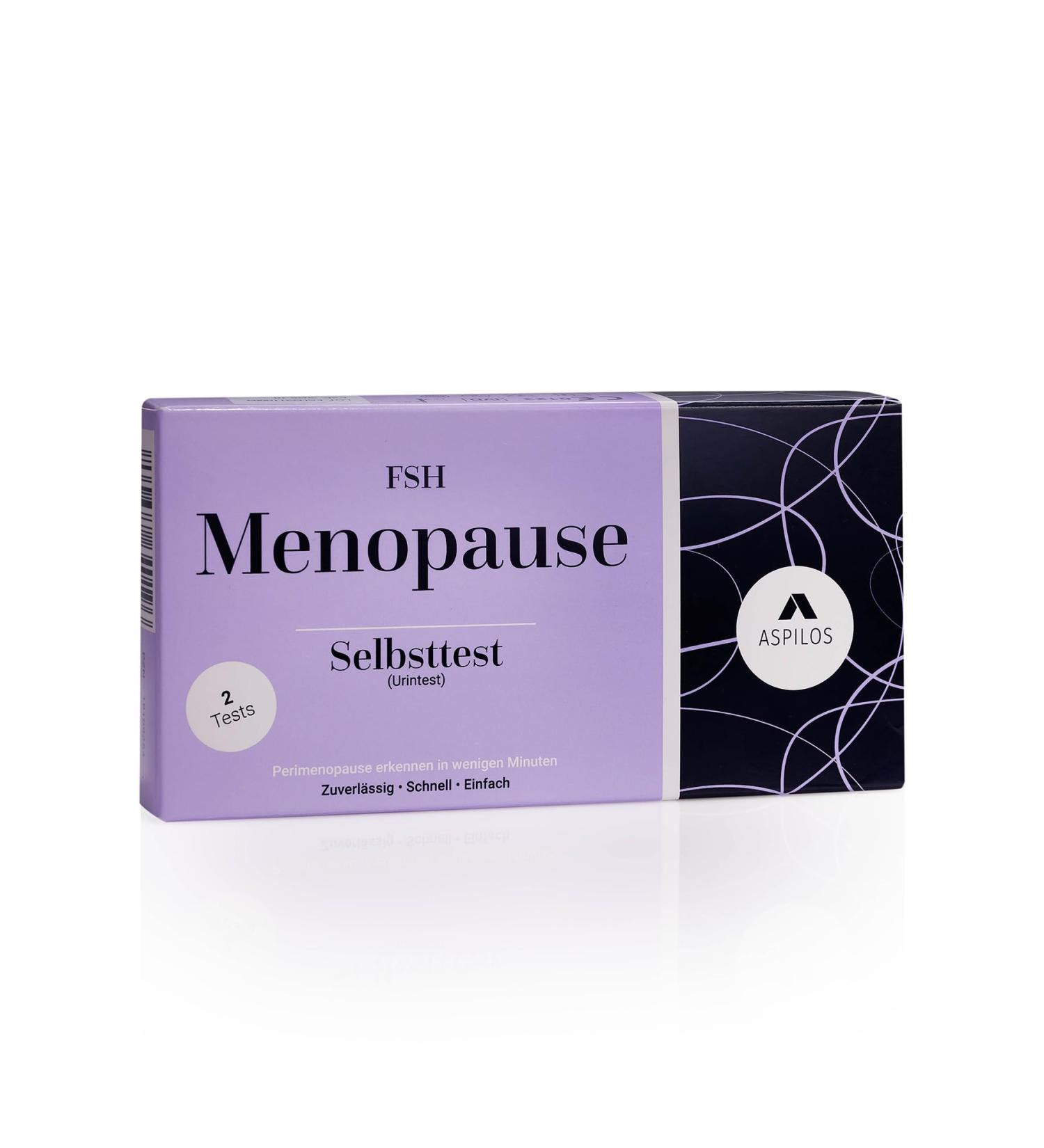 ASPILOS Menopause Quick Test - Fast & Reliable Home Hormone Test for Menopause - Lab Quality Results - Buy Online on GoSupps.com