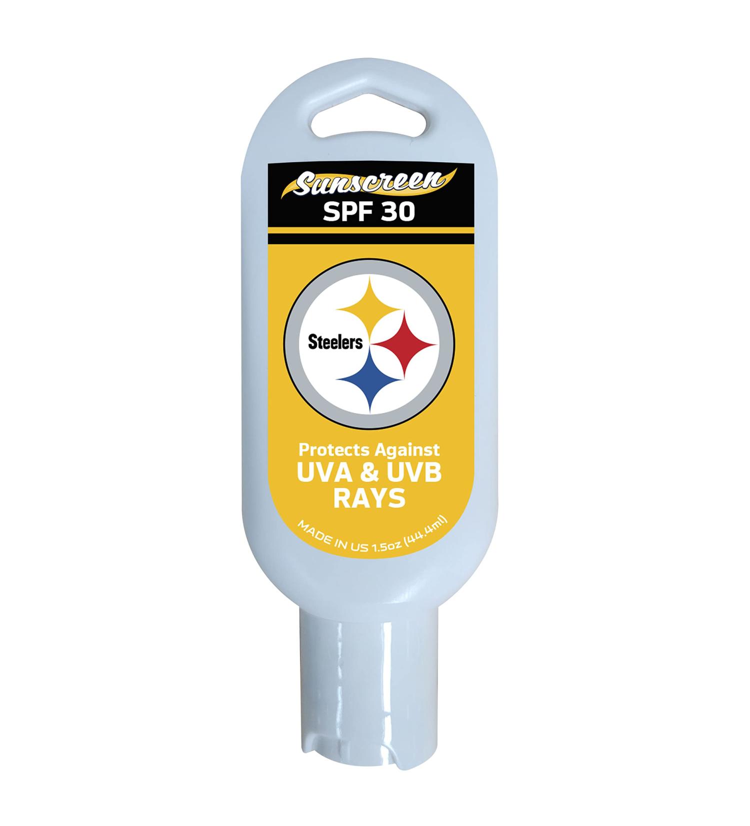 FANMATS 34731 Pittsburgh Steelers 1.5oz SPF 30 Sunscreen