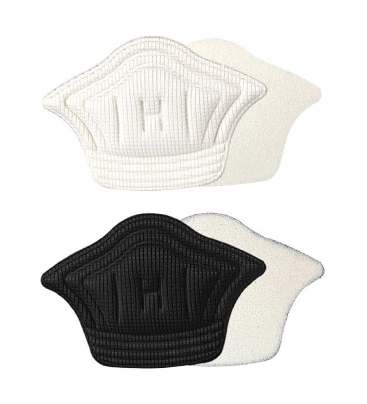 PLAFOPE 2 Pairs Heel Pad Women's Pumps Shoe Insoles for Flat Feet - Cushion Protector for Comfortable Shoes - Miss White 11.5X8X0.5cm - Buy Online on GoSupps.com