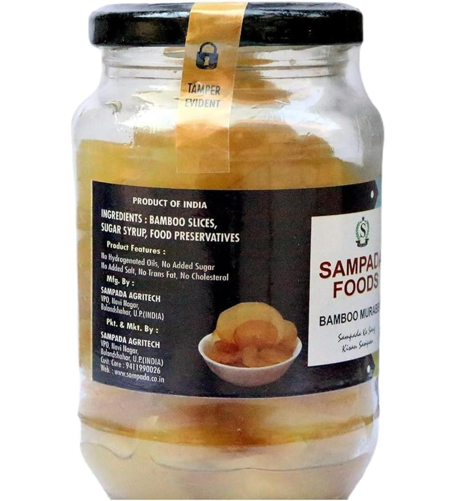 Inf 100% Natural Bamboo Murabba (Bans Murabba) | Helps Increase Height Growth | Contains Soft Pieces of Bamboo Shoots from Organic farms 450 Gms - Buy Online on GoSupps.com