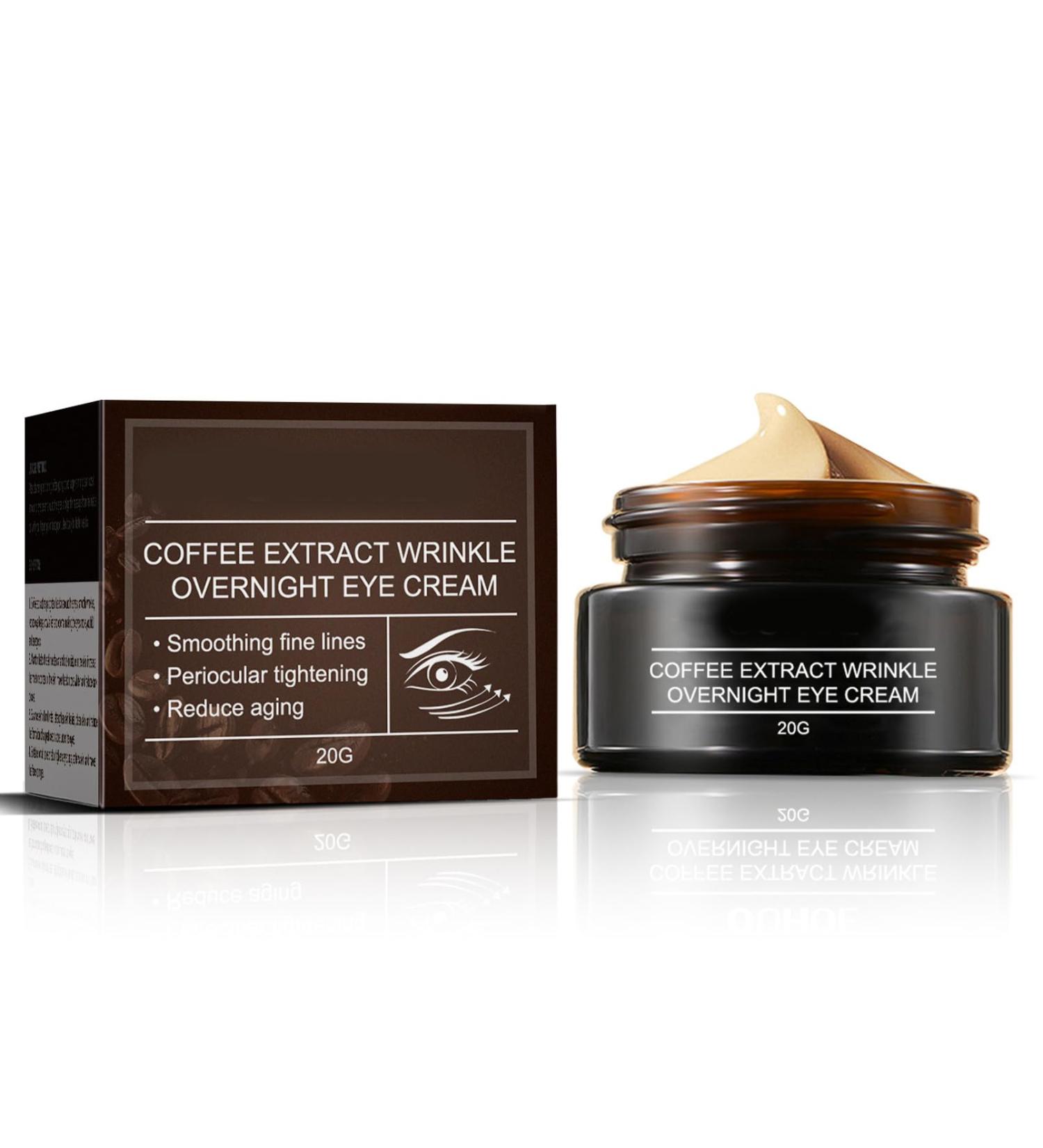 Caffeine & Hyaluronic Acid Under Eye Cream Eye Cream for Dark Circles and Puffy Eyes Caffeine Eye Cream Lifting& Anti Wrinkle Lightweight Eye Cream Anti Aging Caffeine Eye Bag Cream Overnight & Repair - Buy Online on GoSupps.com